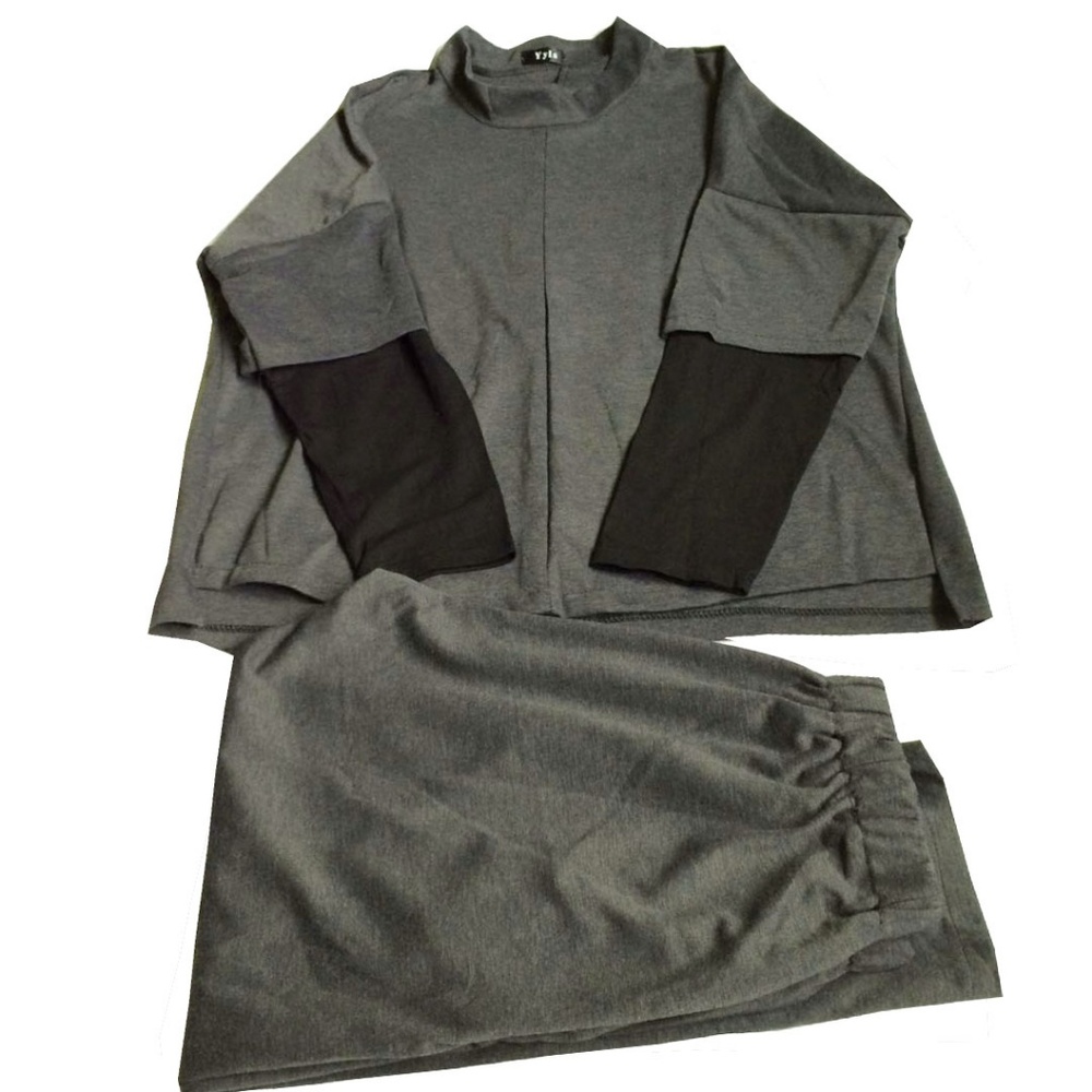 Grey leisure suit